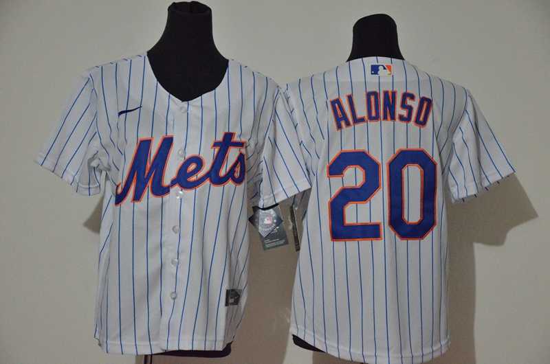 Youth Mets 20 Pete Alonso White Nike Cool Base Jersey,We sell and wholesale Youth Mets 20 Pete Alonso White Nike Cool Base Jersey on line form chian!